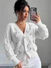 Load image into Gallery viewer, Women's Fashion Ultra-Short Cardigan Long Sleeve Sweater | NCS