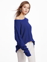 Load image into Gallery viewer, Women's Neon Color Female Slash Neck Fashion Knitted Shirts | NCS