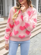 Load image into Gallery viewer, Women's Plush Heart Embroidery Thickened Sweater | NCS