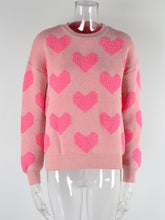 Load image into Gallery viewer, Women's Plush Heart Embroidery Thickened Sweater | NCS