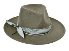 Load image into Gallery viewer, Wool Felt Hat Rain Forest