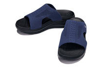 Load image into Gallery viewer, CALTO - X1659 - 2 Inches Taller (Black/Knitted Navy)