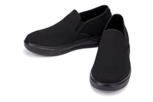 Load image into Gallery viewer, CALTO - X2780 - 2.8 Inches Taller (Black/Black Sole) - Lightweight Sneaker Loafers