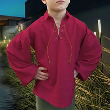 Load image into Gallery viewer, Boys Medieval Pirate Shirt - # BOAA12510007