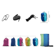 Load image into Gallery viewer, Bug-Free Camp Hammock: Ultimate Peace from Insects - Durable 210T Nylon Fabric