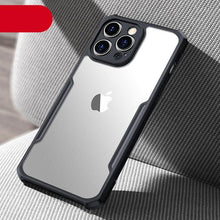 Load image into Gallery viewer, Phone Case For iPhone 14 13 12 Pro Max 14 Plus Shockproof Back Transparent Cover Camera Screen Protection Case Camera Cover Slim Clear Back with Shockproof Soft Bumper Frame Cover