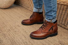 Load image into Gallery viewer, CALTO - Y42072 - 2.8 Inches Taller (Brown) - Dressy Casual Boots