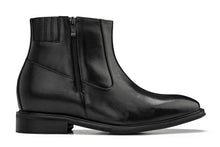 Load image into Gallery viewer, CALTO - Y70621 - 2.8 Inches Taller (Black) - Lightweight Zipper Boots