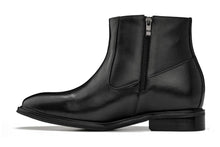 Load image into Gallery viewer, CALTO - Y70621 - 2.8 Inches Taller (Black) - Lightweight Zipper Boots