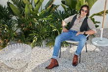 Load image into Gallery viewer, CALTO - Y42072 - 2.8 Inches Taller (Brown) - Dressy Casual Boots