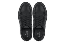 Load image into Gallery viewer, CALTO - Y7080 - 2.8 Inches Taller (Black) - Lightweight Nappa Leather Sneakers
