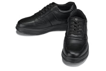 Load image into Gallery viewer, CALTO - Y7080 - 2.8 Inches Taller (Black) - Lightweight Nappa Leather Sneakers