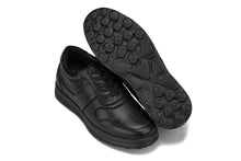 Load image into Gallery viewer, CALTO - Y7080 - 2.8 Inches Taller (Black) - Lightweight Nappa Leather Sneakers
