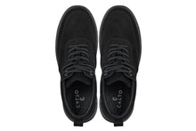 Load image into Gallery viewer, CALTO - Y7113 - 2.8 Inches Taller (Black) - Nubuck Suede Moc-Toe Sneak-Boots