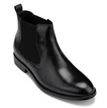 Load image into Gallery viewer, CALTO - Y72230 - 2.8 Inches Taller (Black) - Chelsea Boots