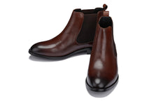 Load image into Gallery viewer, CALTO - Y72231 - 2.8 Inches Taller (Coffee Brown) - Chelsea Boots