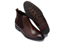 Load image into Gallery viewer, CALTO - Y72231 - 2.8 Inches Taller (Coffee Brown) - Chelsea Boots