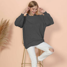 Load image into Gallery viewer, Halter Neck Knitted Semi Backless Pullover