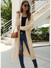 Load image into Gallery viewer, Knitted Long Sleeve Cardigan Sweater