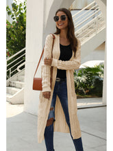 Load image into Gallery viewer, Knitted Long Sleeve Cardigan Sweater