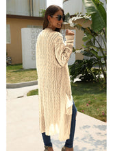 Load image into Gallery viewer, Knitted Long Sleeve Cardigan Sweater