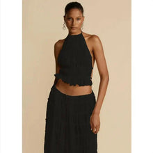 Load image into Gallery viewer, 2-Piece Chic Halter Dress Suit Set