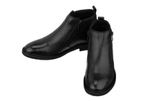 Load image into Gallery viewer, TOTO - YH7105 - 2.8 Inches Taller (Black) - Ankle Zip Boots - Lightweight
