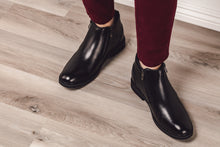 Load image into Gallery viewer, TOTO - YH7105 - 2.8 Inches Taller (Black) - Ankle Zip Boots - Lightweight
