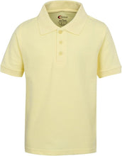 Load image into Gallery viewer, Toddlers Short Sleeve Pique Polo Shirt - single