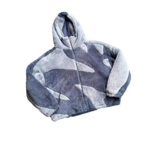 Load image into Gallery viewer, Lambswool Fluffy Zip Jacket - # BOAA13210010