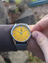 Load image into Gallery viewer, Yellow Sunburst Watch