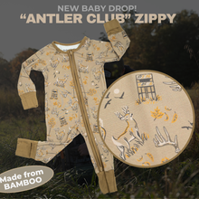 Load image into Gallery viewer, "Antler Club" Baby Zippy