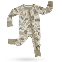 Load image into Gallery viewer, "Button Buck Camo" Baby Zippy