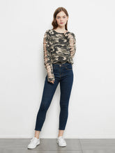 Load image into Gallery viewer, Ripped Long-Sleeve Pullover Top
