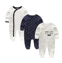 Load image into Gallery viewer, Newborn Onesie Pajama Set - 3 Units (One Set) - # BAAA81810018