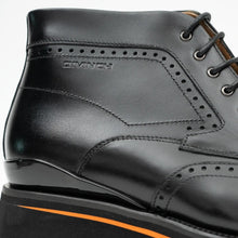 Load image into Gallery viewer, Zipper Brogue Martin Boots 2890 Black