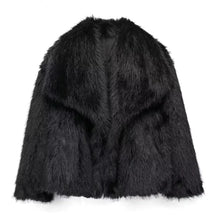 Load image into Gallery viewer, Girls and Women's Plush Lapel Winter Coat - # GIAA22310002