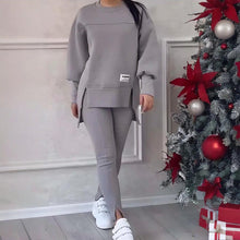 Load image into Gallery viewer, Women's Solid Color 2-Piece Set