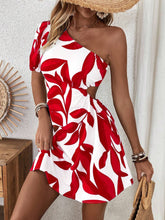 Load image into Gallery viewer, Women’s Puff Sleeve Summer Dress – Vacation & Beach Outfit
