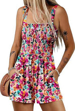 Load image into Gallery viewer, 🌺 Floral Print Sleeveless Beach Jumpsuit