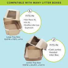 Load image into Gallery viewer, Kitty Sift Eco-Friendly Disposable Litter Box – Breathable, Odor-Reducing, Reusable & Biodegradable – Made from 100% Recycled Cardboard