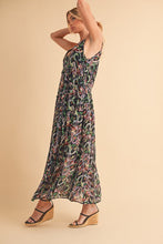 Load image into Gallery viewer, Printed V-Neck Frill Tiered Cami Comfortable Dress For Women – Playful, Feminine & Fun for Summer Days