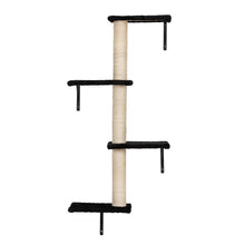 Load image into Gallery viewer, Wall-Mounted Cat Condo & Climbing Tower – Space-Saving, Sturdy & Fun for Multiple Cats