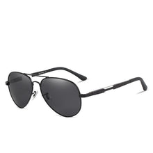 Load image into Gallery viewer, Aviation Luxury Aluminum Magnesium Gold Fashion Polarized Lens Sunglasses Men/Women Driving Mirror Sunglasses Military Style