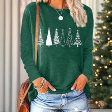 Load image into Gallery viewer, Women’s Christmas Shirt | Cute Christmas Tree Graphic Tee
