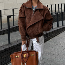 Load image into Gallery viewer, Women's Casual Zip Up Jacket