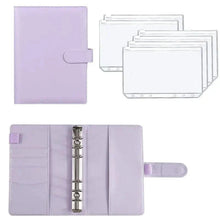 Load image into Gallery viewer, A6 Deluxe Leather Finance Organizer