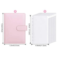Load image into Gallery viewer, A6 Deluxe Leather Finance Organizer