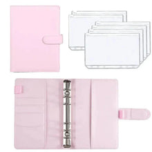 Load image into Gallery viewer, A6 Deluxe Leather Finance Organizer