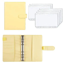 Load image into Gallery viewer, A6 Deluxe Leather Finance Organizer